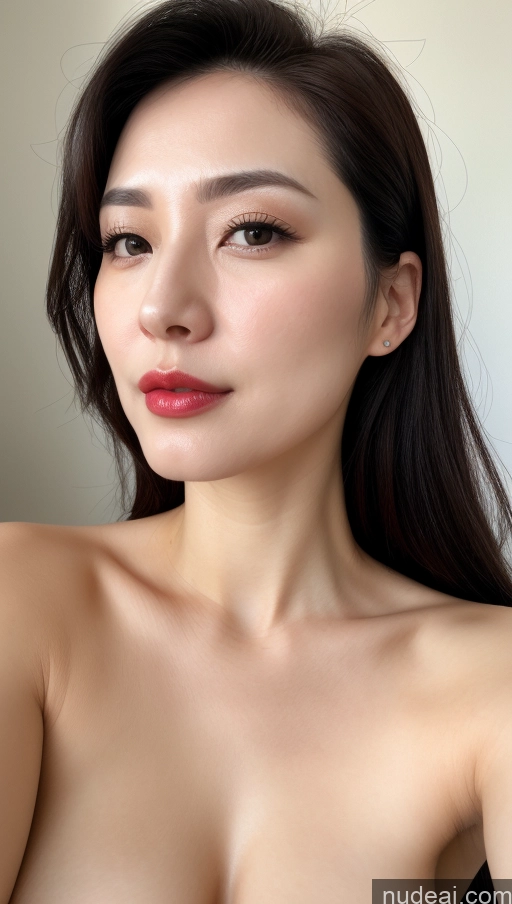 related ai porn images free for Woman One Small Tits Beautiful Lipstick Black Hair Korean Close-up View Fairer Skin 30s