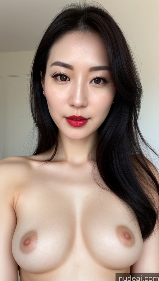 related ai porn images free for Woman One Small Tits Beautiful Lipstick Black Hair Korean Close-up View Fairer Skin 30s