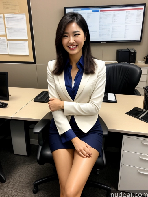 related ai porn images free for One Korean Pixie Miss Universe Model 30s Laughing Black Hair Office Professor