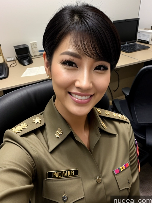 related ai porn images free for One Korean Pixie Miss Universe Model 30s Laughing Black Hair Office Military