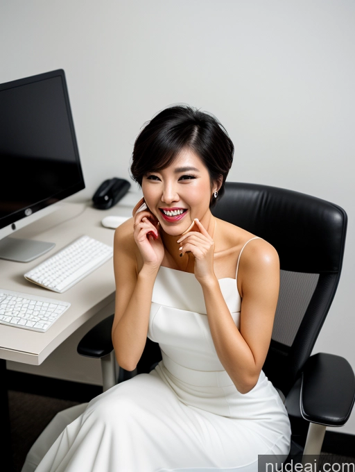related ai porn images free for One Korean Pixie Miss Universe Model 30s Laughing Black Hair Office Wedding