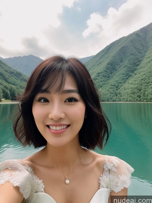 related ai porn images free for One Korean Pixie Miss Universe Model 30s Laughing Black Hair Wedding Lake