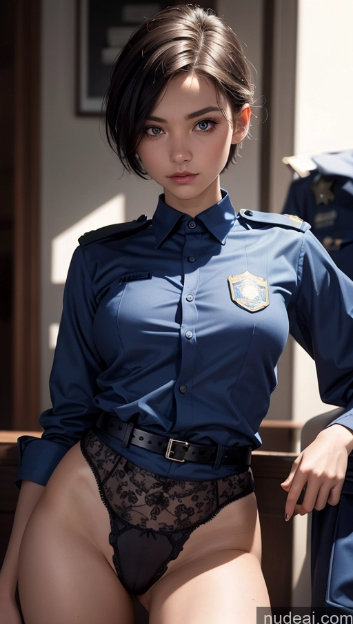 related ai porn images free for Close-up View Small Tits Skinny 18 Pixie Panties Police