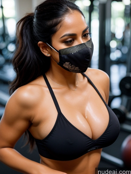 related ai porn images free for Woman One Perfect Boobs 30s Sexy Face Black Hair Indian Skin Detail (beta) Face Mask Dark Lighting Detailed Dress Gym