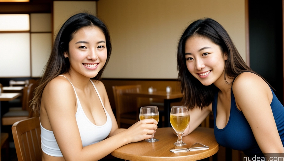 related ai porn images free for Woman One Small Tits Small Ass Thick Happy Sexy Face Front View Film Photo Japanese Restaurant Tank Top Jeans 18