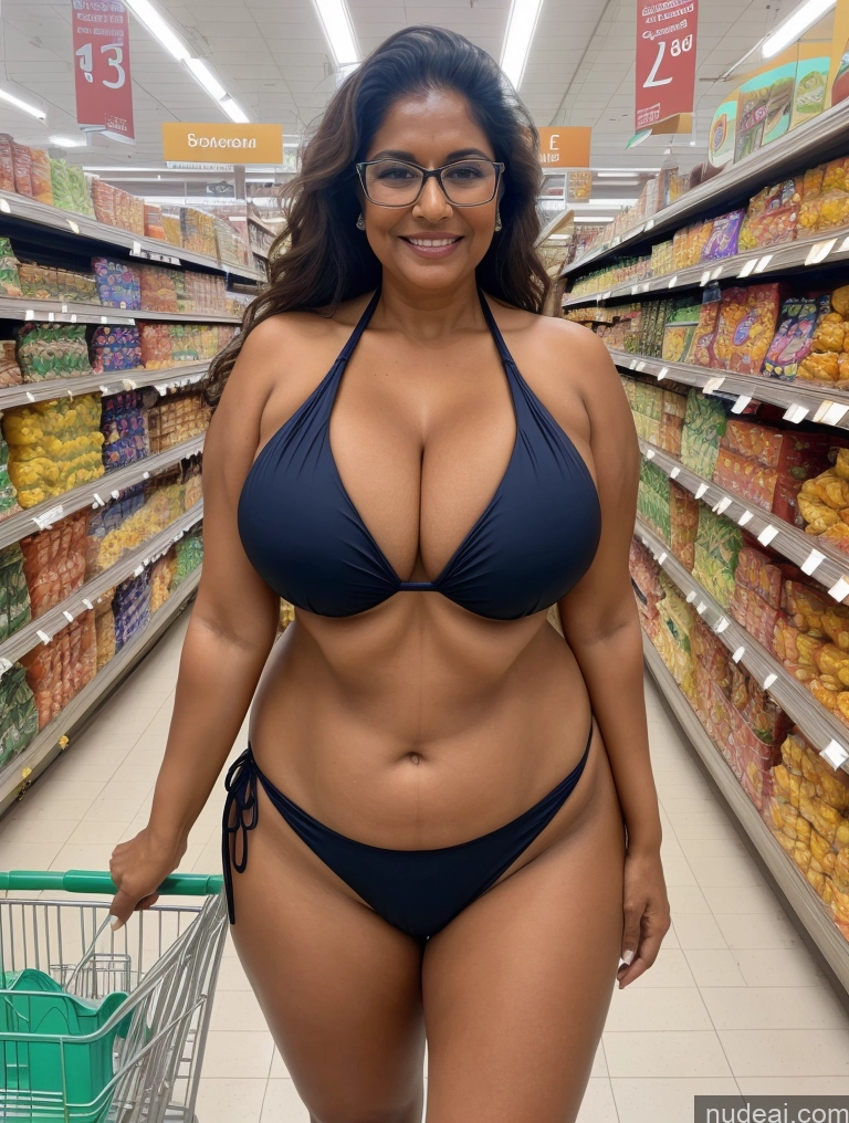 related ai porn images free for One Busty Huge Boobs Thick Tanned Skin Front View Microkini Thong 70s Grocery Indian Glasses