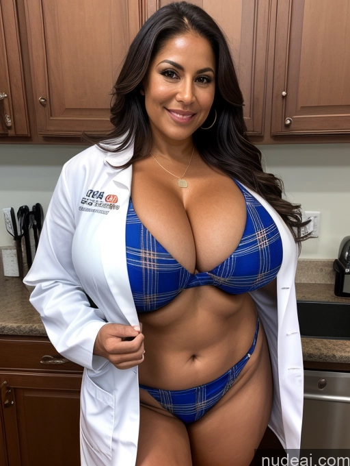 related ai porn images free for One Busty Huge Boobs Thick Tanned Skin Brazilian Front View Microkini Thong 60s Lumberjack Lab Coat