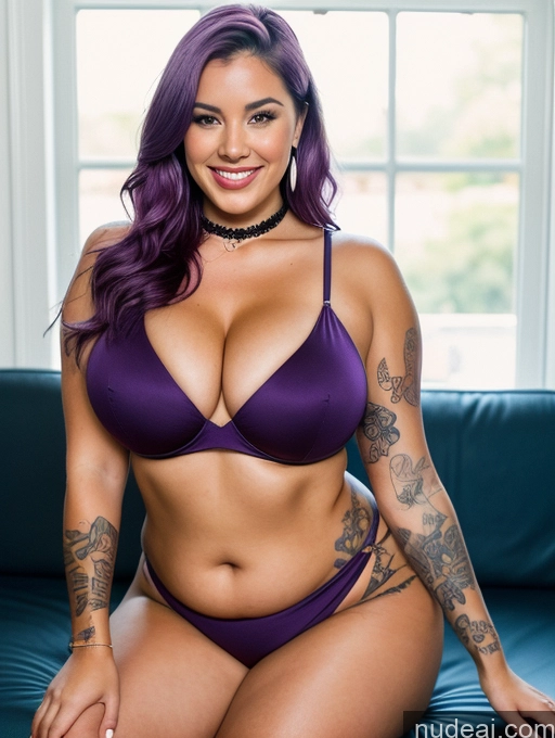 related ai porn images free for Woman One Huge Boobs Chubby 20s Happy Purple Hair Long Hair White Party Tattoos Big Ass Choker High Heels Sundress