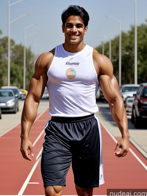 related ai porn images free for Bodybuilder One Huge Boobs Beautiful Muscular Abs Tanned Skin 20s Happy Black Hair Long Hair Indian Street Working Out Basketball