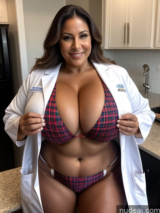 related ai porn images free for One Busty Huge Boobs Thick Tanned Skin 60s Front View Microkini Thong Lumberjack Lab Coat Brazilian