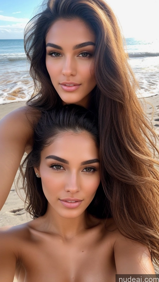 related ai porn images free for Long Hair Beautiful 18 Sexy Face Brunette French Skin Detail (beta) Front View Cumshot Nude Detailed Miss Universe Model Beach
