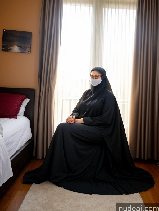 related ai porn images free for Seductive Blonde Detailed Woman Long Hair Niqab Boots Thin Round Glasses Glasses White Legspread Several 30s