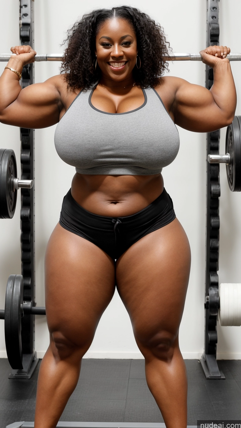 related ai porn images free for One Busty Huge Boobs Big Ass Thick Big Hips 40s Happy Jewelry Full Frontal Long Hair Bodybuilder Muscular Black Black Hair Dark Skin Gym Tank Top Daisy Dukes Chubby Working Out