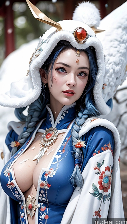 related ai porn images free for Busty Perfect Boobs Lipstick Pubic Hair Serious Blue Hair Snow Close-up View Winter Hanfu Huge Tits, Hard Nipples ARC: A-Mecha Musume A素体机娘