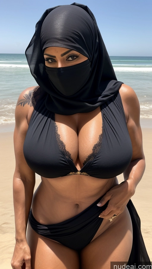 related ai porn images free for Milf Huge Boobs Beautiful Tattoos Muscular Big Ass Thick Big Hips Tall Dark Skin 50s Seductive Ginger Messy Arabic Close-up View Niqab Sari Cleavage Detailed Sexy Face Beach
