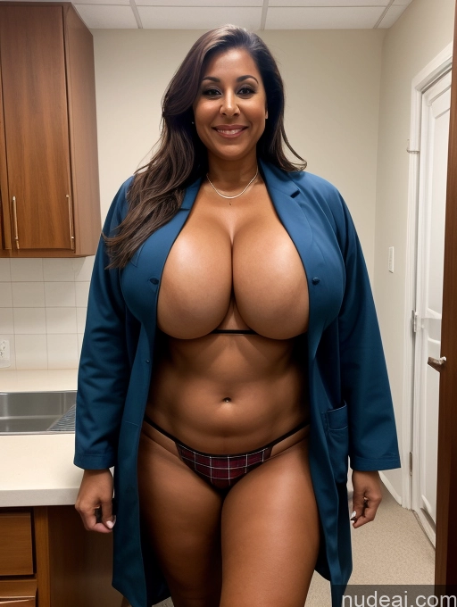 related ai porn images free for One Busty Huge Boobs Thick Tanned Skin Front View Microkini Thong 60s Egyptian Lumberjack Lab Coat