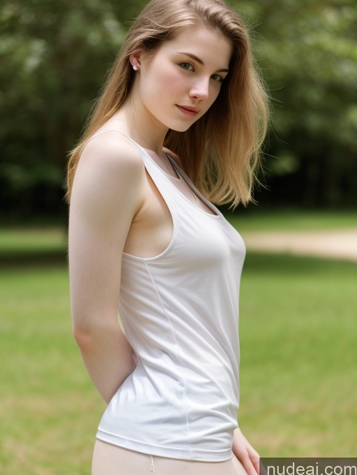 related ai porn images free for Fairer Skin Pubic Hair 18 Side View Small Tits Tank Top