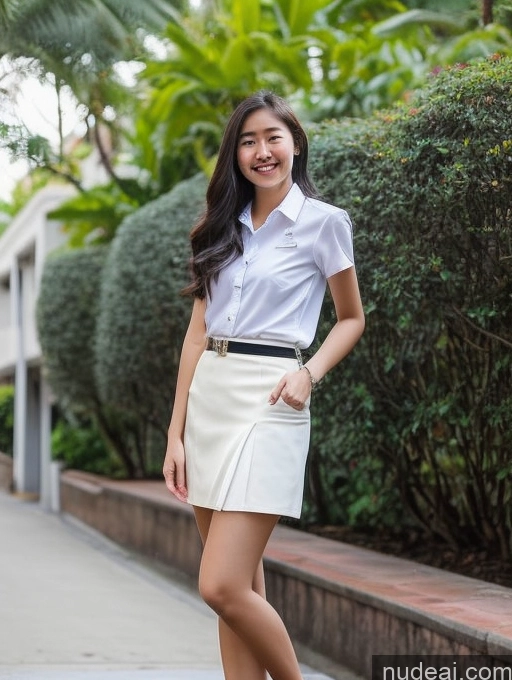 related ai porn images free for Woman 18 Street Asian Thai University Uniform V2