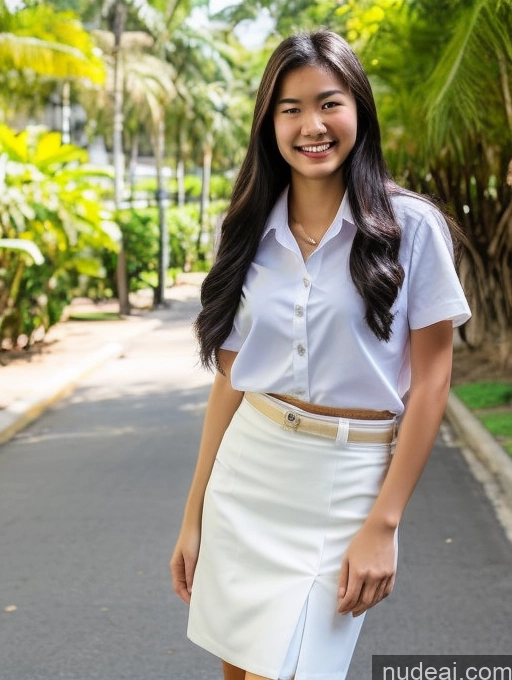 related ai porn images free for Woman 18 Street Asian Thai University Uniform V2