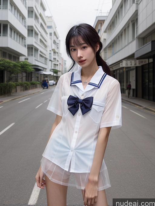 related ai porn images free for Woman 18 Asian Skinny Street JK Uniform Transparent