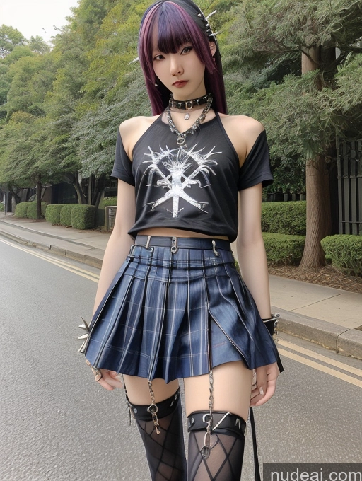 related ai porn images free for Woman 18 Asian Street Skinny Punk Skirt