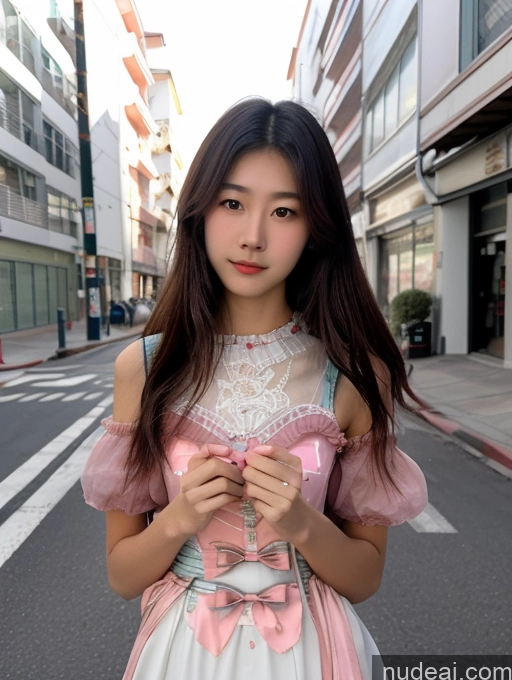 related ai porn images free for Woman 18 Japanese Street Skinny Sweet Style Dress V2