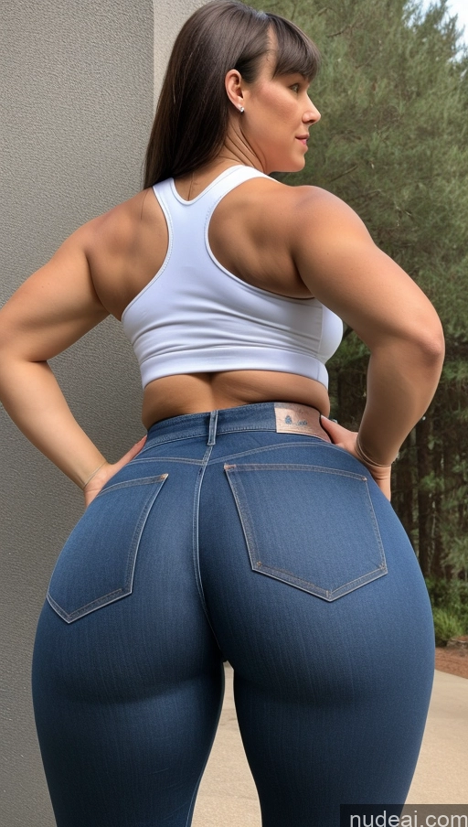 related ai porn images free for Athlete Big Ass Big Hips Jeans Bangs