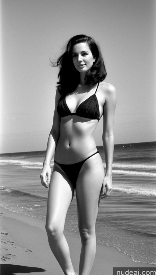 related ai porn images free for Woman One Pubic Hair Detailed Beach 60s 30s Black And White