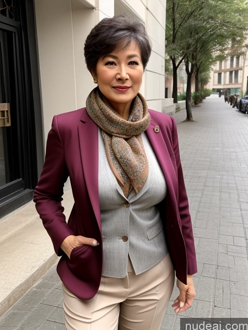 related ai porn images free for Milf Busty Perfect Boobs Beautiful Perfect Body Pubic Hair 70s Pixie Chinese Suit Stylish Secretary Professor Jacket Scarf Bra Casual Cleavage Detailed