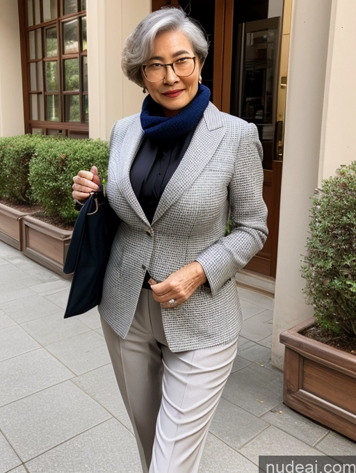 related ai porn images free for Milf Busty Perfect Boobs Beautiful Perfect Body Pubic Hair 70s Pixie Chinese Suit Stylish Secretary Professor Jacket Scarf Bra Casual Cleavage Detailed