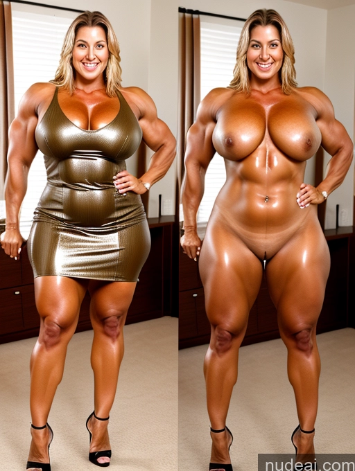 related ai porn images free for Milf Oiled Body Muscular Big Ass Thick Chubby High Heels Onoff Dress