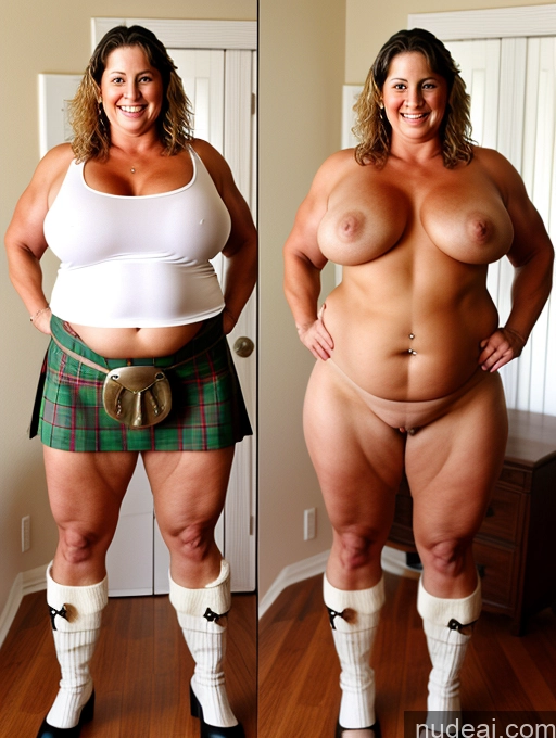 related ai porn images free for Milf Big Hips Chubby Thick Muscular Onoff Kilt