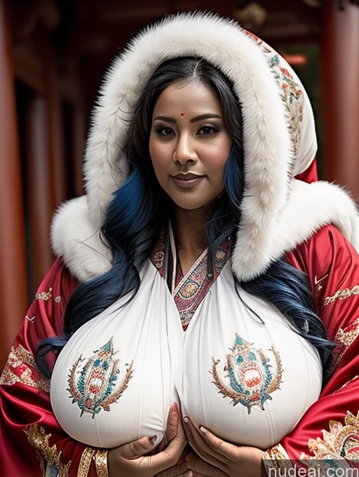 related ai porn images free for Busty Huge Boobs Dark Skin Blue Hair Indian Close-up View Breast Grab Winter Hanfu Khorne Huge Tits, Hard Nipples Pregnant