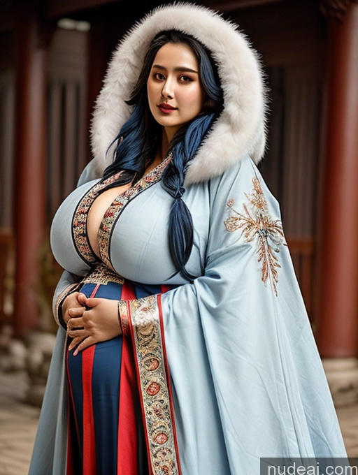 related ai porn images free for Busty Huge Boobs Dark Skin Blue Hair Indian Breast Grab Winter Hanfu Khorne Huge Tits, Hard Nipples Pregnant