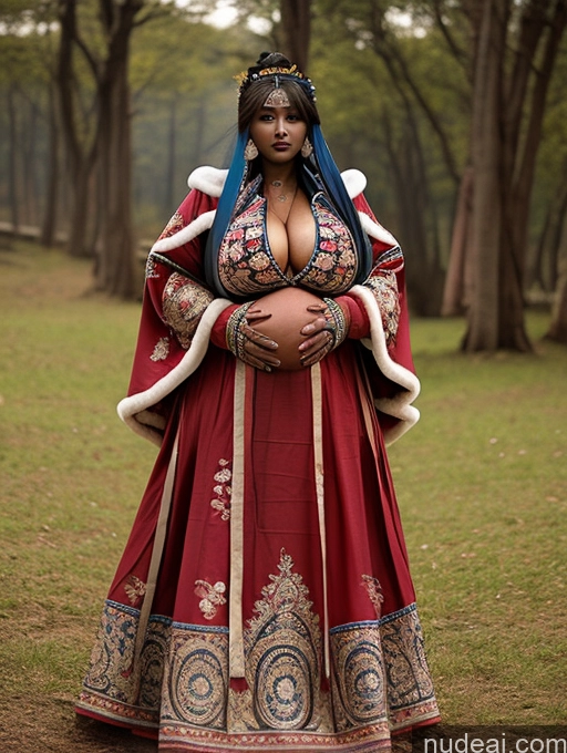 related ai porn images free for Busty Huge Boobs Dark Skin Blue Hair Indian Breast Grab Winter Hanfu Khorne Huge Tits, Hard Nipples Pregnant