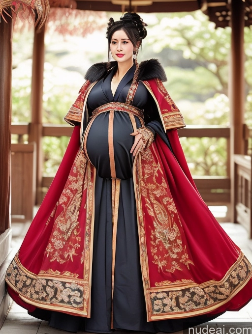 related ai porn images free for Busty Huge Boobs Big Ass Pregnant Winter Hanfu Khorne Cleavage Japanese Black Hair Belly Inflation, Cuminflation, Overeating