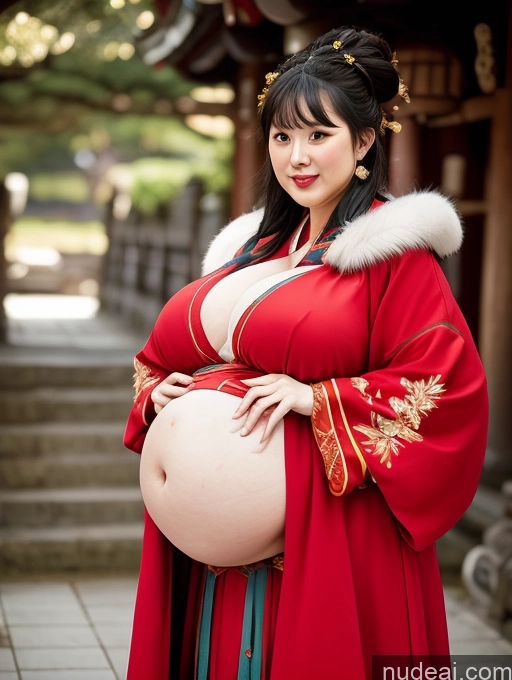 related ai porn images free for Busty Huge Boobs Big Ass Pregnant Winter Hanfu Khorne Cleavage Japanese Black Hair Belly Inflation, Cuminflation, Overeating Close-up View
