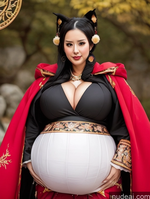 related ai porn images free for Busty Huge Boobs Big Ass Pregnant Winter Hanfu Khorne Cleavage Japanese Black Hair Belly Inflation, Cuminflation, Overeating Close-up View
