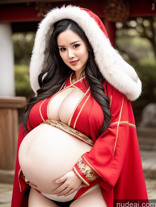 related ai porn images free for Busty Huge Boobs Big Ass Pregnant Winter Hanfu Khorne Cleavage Japanese Black Hair Belly Inflation, Cuminflation, Overeating Close-up View