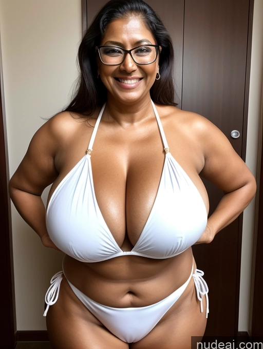related ai porn images free for One Busty Huge Boobs Thick Tanned Skin 60s Microkini Thong Laughing Maid Front View Indian Glasses