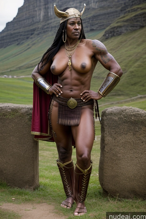 related ai porn images free for Milf 70s Nude Dark Skin Black Hair Muscular Abs Thick Ethiopian Viking Braided Tattoos Roman Pubic Hair Superhero Sci-fi Armor Hat