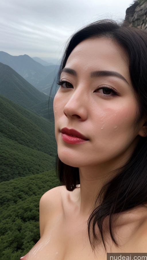 related ai porn images free for One Beautiful Lipstick Fairer Skin Woman Black Hair Korean Mountains Skin Detail (beta) Small Tits Cumshot Dark Lighting 40s