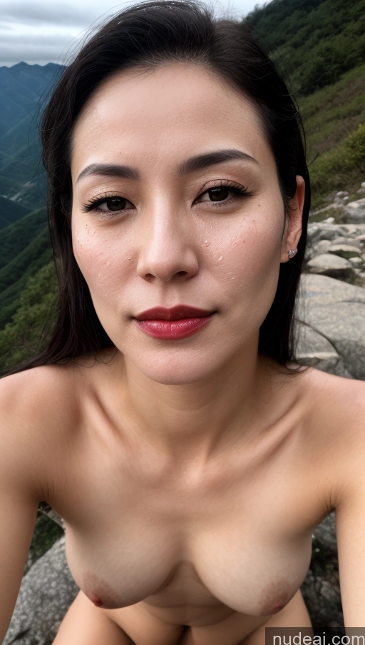 related ai porn images free for One Beautiful Lipstick Fairer Skin Woman Black Hair Korean Mountains Skin Detail (beta) Small Tits Cumshot Dark Lighting 40s