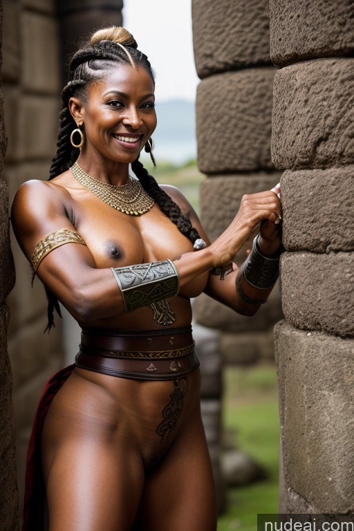 related ai porn images free for Milf 70s Nude Dark Skin Black Hair Muscular Abs Thick Ethiopian Viking Braided Tattoos Roman Pubic Hair Sci-fi Armor Big Hips Tall Laughing