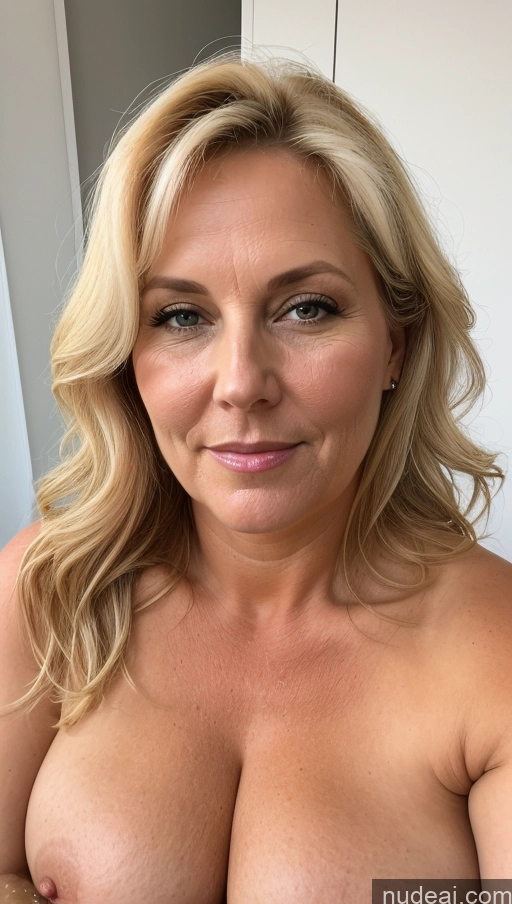 related ai porn images free for Milf Two Beautiful Thick Chubby Cumshot Nude Detailed 40s Front View Blonde German