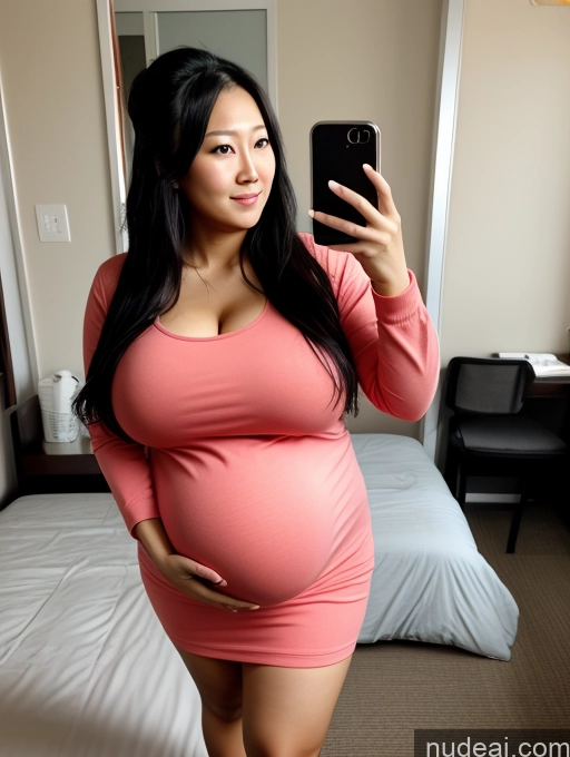 related ai porn images free for Huge Boobs Big Ass Fat Pregnant 20s Black Hair Messy Japanese Mirror Selfie Wife Or Girlfriend Cosplay