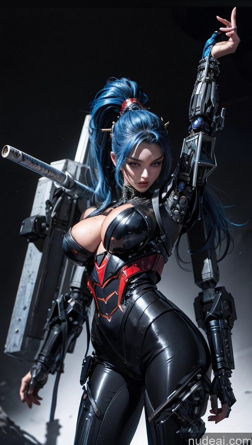 related ai porn images free for Busty Beautiful Blue Hair Ponytail Geisha Dark Lighting Alternative Dynamic View Cyborg Oiled Body Perfect Body Cyberpunk Battlefield Chain Shackles Powering Up Urban Samurai V1 SuperMecha: A-Mecha Musume A素体机娘