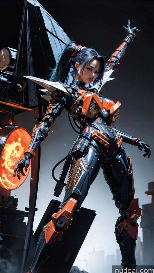 related ai porn images free for Beautiful Blue Hair Ponytail Geisha Dark Lighting Alternative Dynamic View Cyborg Oiled Body Perfect Body Cyberpunk Battlefield Chain Shackles Powering Up Urban Samurai V1 SuperMecha: A-Mecha Musume A素体机娘