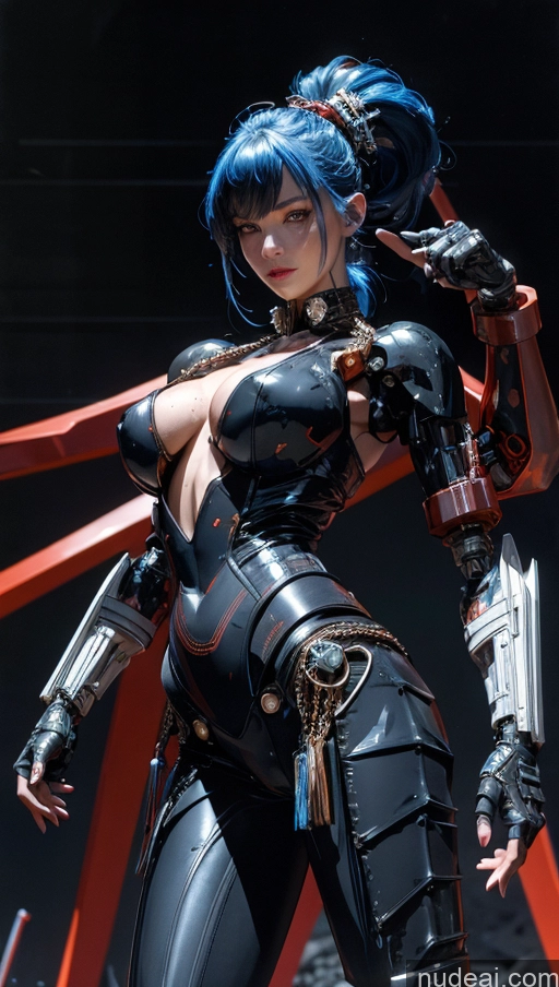 related ai porn images free for Beautiful Blue Hair Ponytail Geisha Dark Lighting Alternative Dynamic View Cyborg Oiled Body Perfect Body Cyberpunk Battlefield Chain Shackles Urban Samurai V1 SuperMecha: A-Mecha Musume A素体机娘 Fairer Skin
