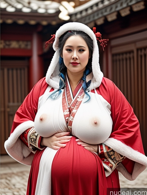 related ai porn images free for Busty Huge Boobs Blue Hair Close-up View Breast Grab Winter Hanfu Khorne Huge Tits, Hard Nipples Pregnant Big Ass Fat